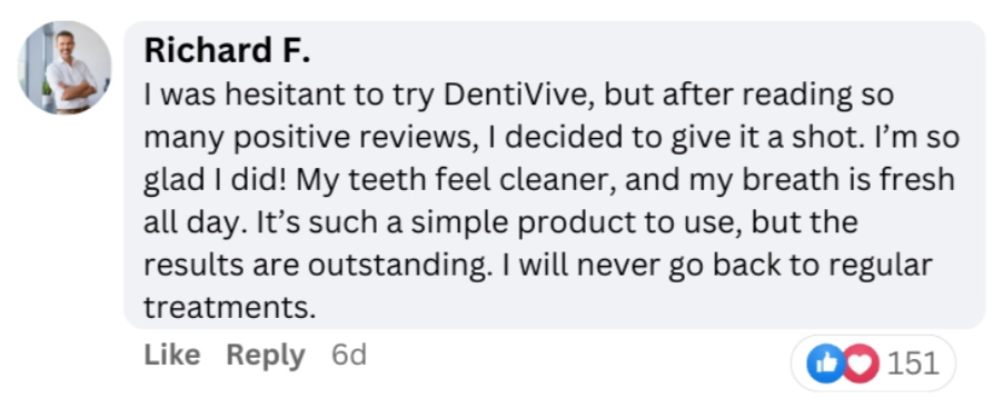 DentiVive Customer Review